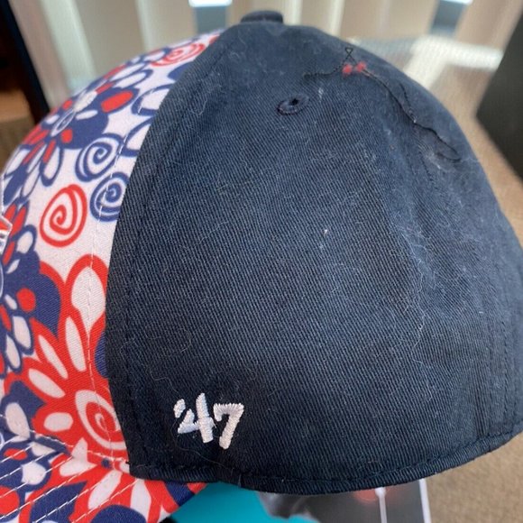 Oklahoma City Thunder OKC FLORAL Youth '47 ADJUSTABLE CAP HAT - Picture 2 of 4